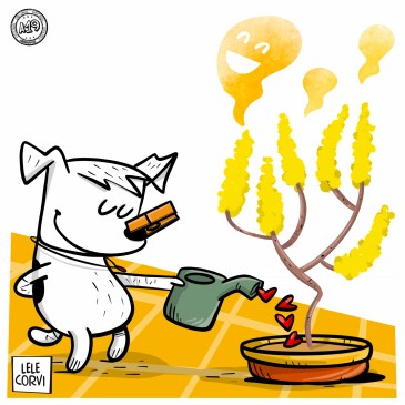 I Biscottini di Ignazio / Ace's Dog Biscuits - La Storia di Ignazio, il Cane che Arriva dallo Spazio / The Story of Ace, the Dog that Comes from Space - Texts: Anna Annina Lorenzi; illustrations: Lele Corvi; translations: Starleen K. Meyer