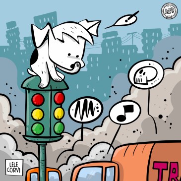 I Biscottini di Ignazio / Ace's Dog Biscuits - La Storia di Ignazio, il Cane che Arriva dallo Spazio / The Story of Ace, the Dog that Comes from Space - Texts: Anna Annina Lorenzi; illustrations: Lele Corvi; translations: Starleen K. Meyer