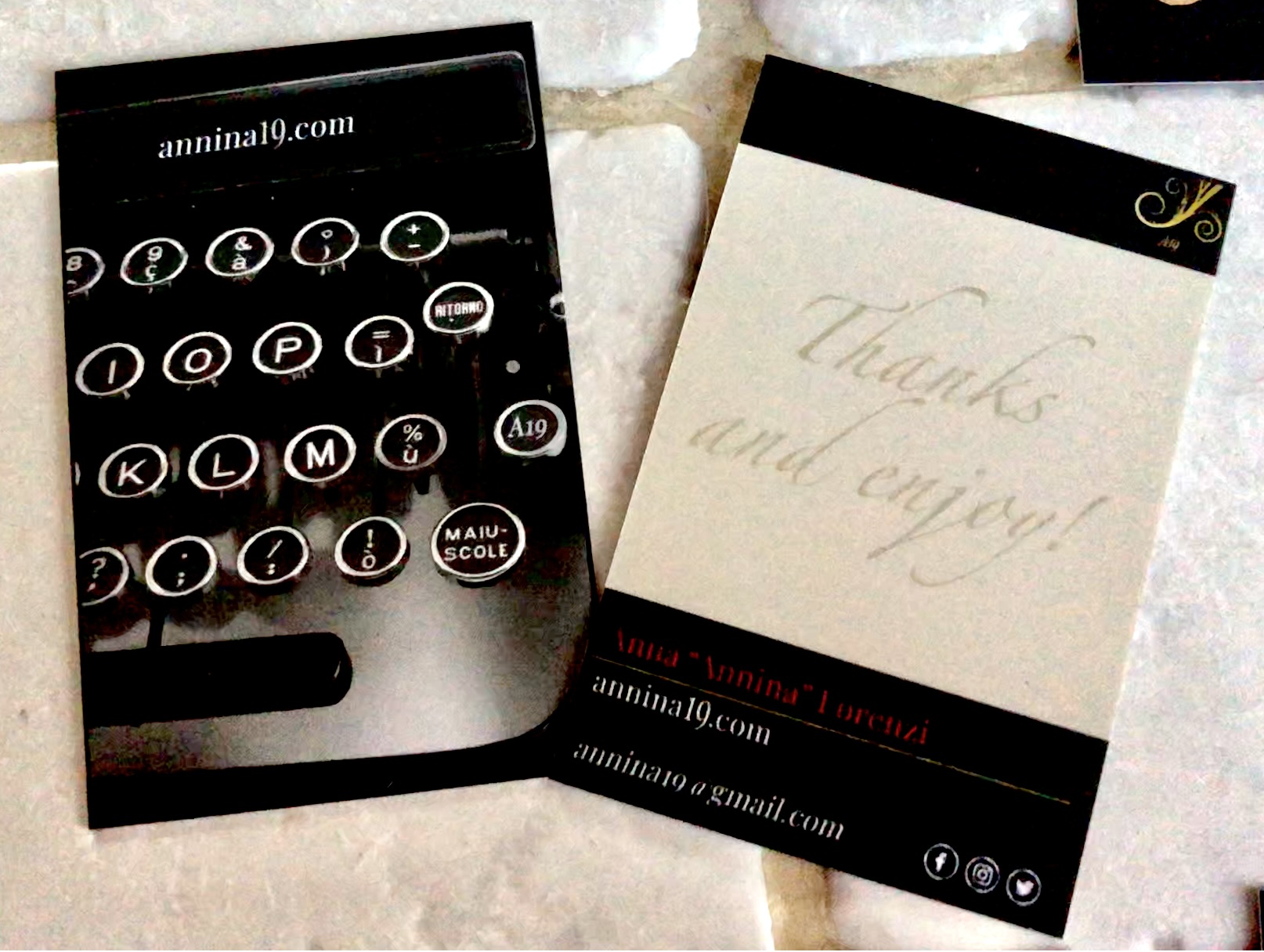 A19 - Anna "Annina" Lorenzi - Consultant - Graphic Designer - Writer, Author & more... - annina19.com