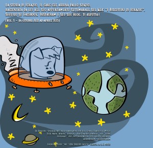 I Biscottini di Ignazio / Ace's Dog Biscuits - La Storia di Ignazio, il Cane che Arriva dallo Spazio / The Story of Ace, the Dog that Comes from Space - Texts: Anna Annina Lorenzi; illustrations: Lele Corvi; translations: Starleen K. Meyer