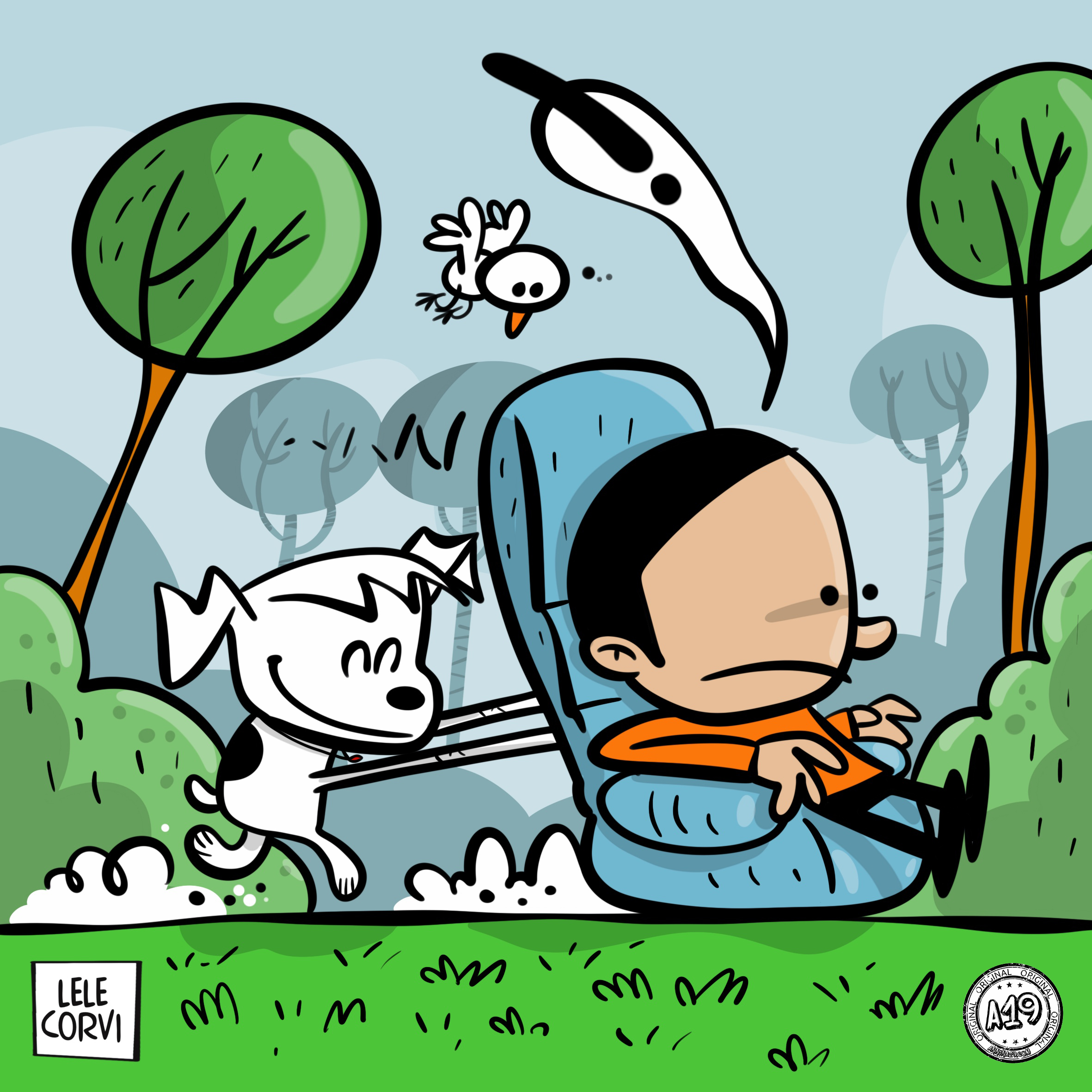 I Biscottini di Ignazio / Ace's Dog Biscuits - La Storia di Ignazio, il Cane che Arriva dallo Spazio / The Story of Ace, the Dog that Comes from Space - Texts: Anna Annina Lorenzi; illustrations: Lele Corvi; translations: Starleen K. Meyer